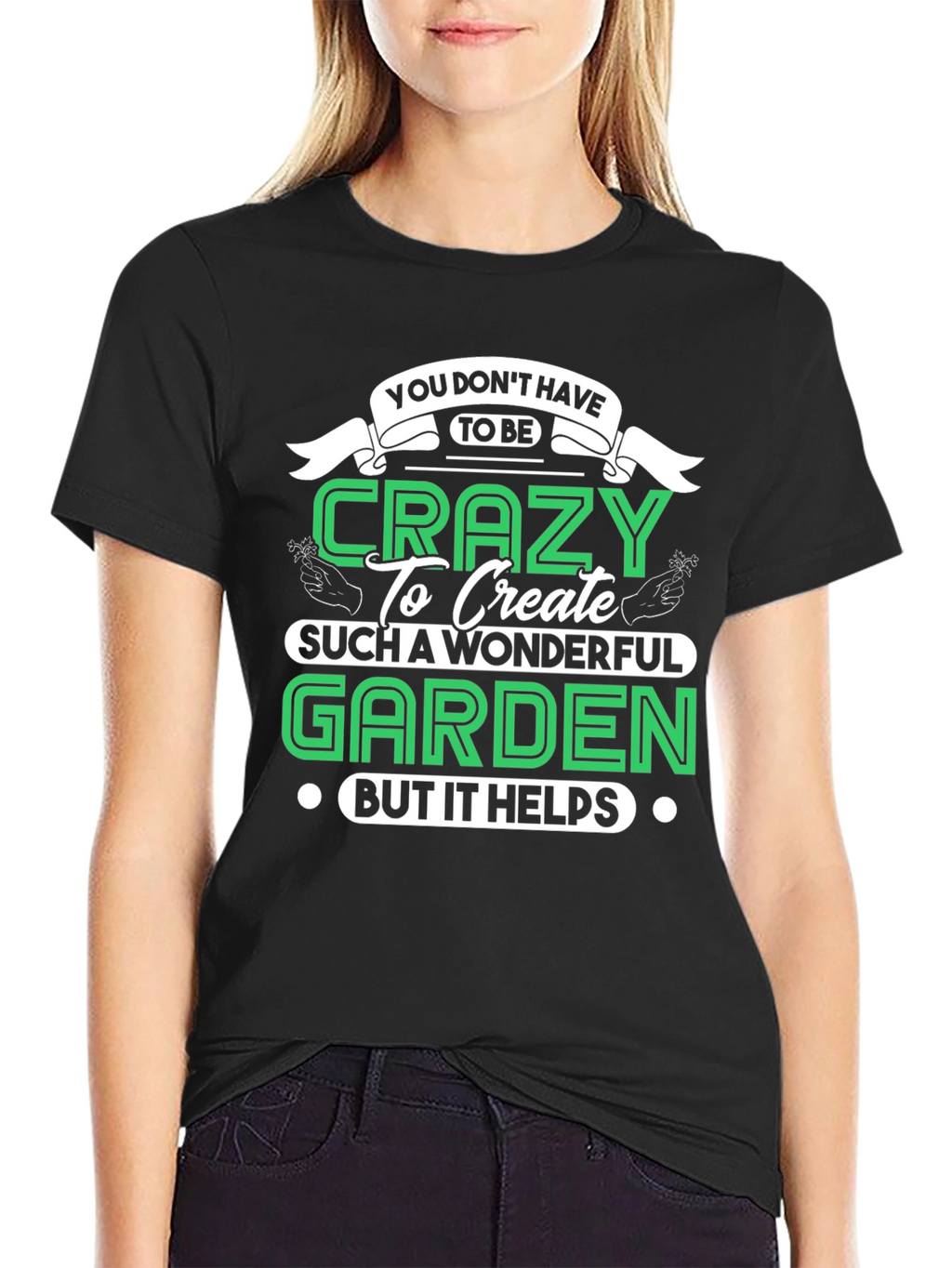 Crazy Gardener T-Shirt - Funny Garden Gift