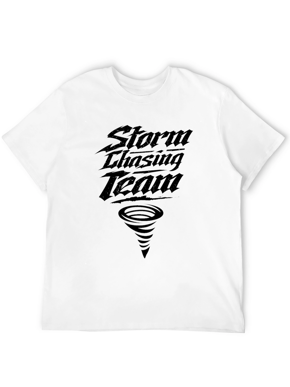 Storm Chasing Team Black Graphic Tee