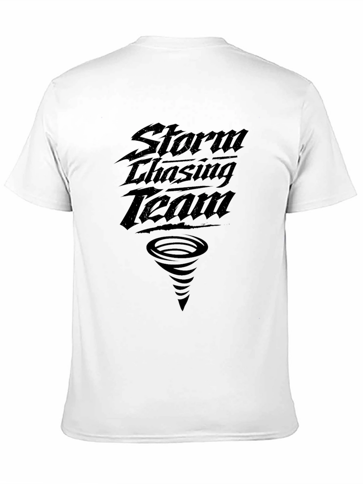 Storm Chasing Team Black Graphic Tee
