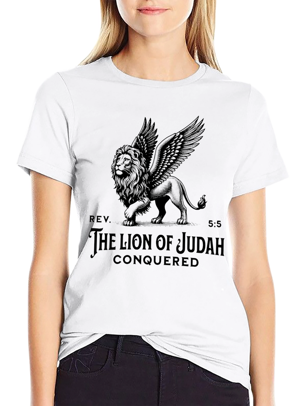 Lion of Judah Black T-Shirt