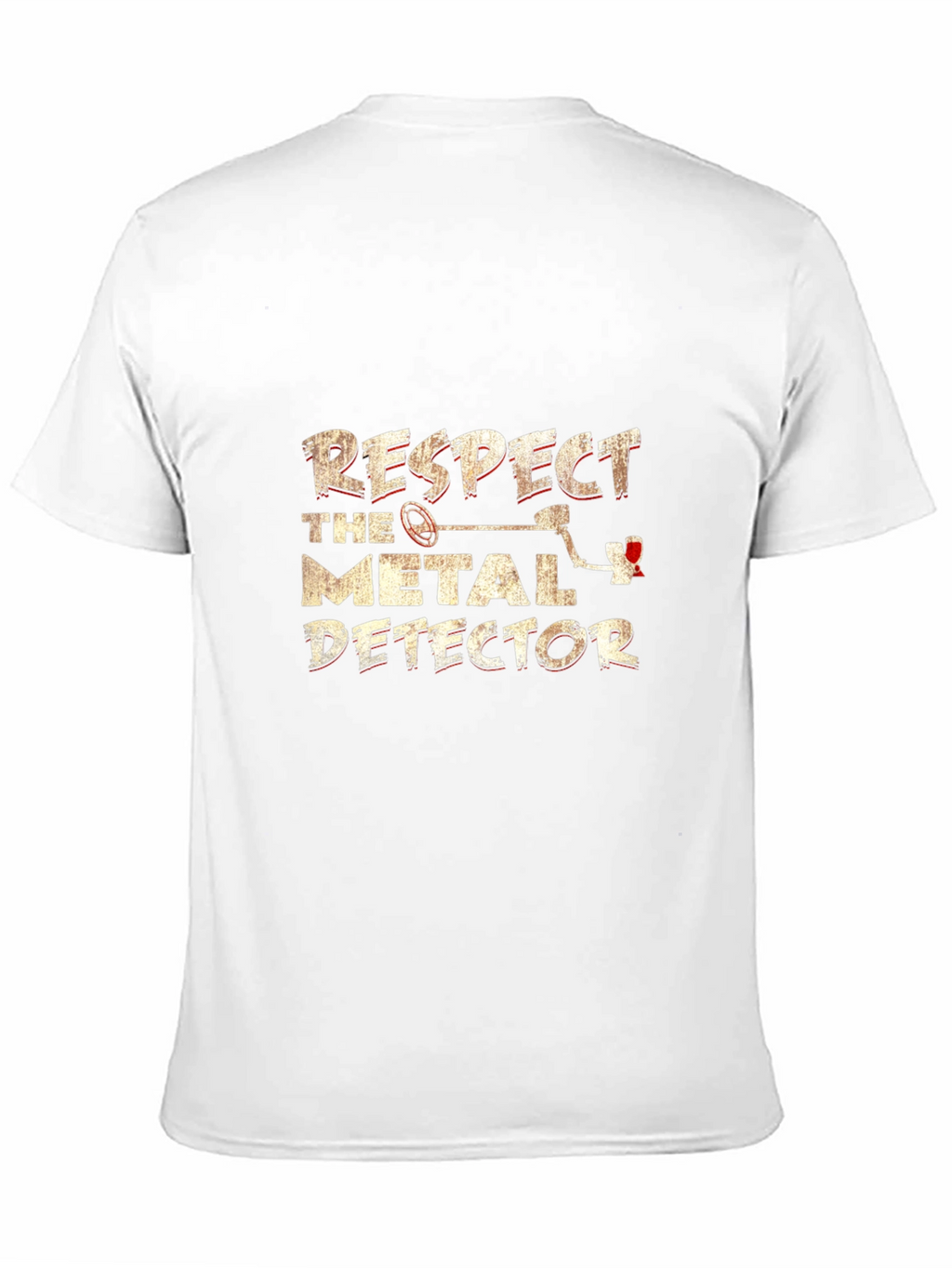Respect the Metal Detector Graphic Tee
