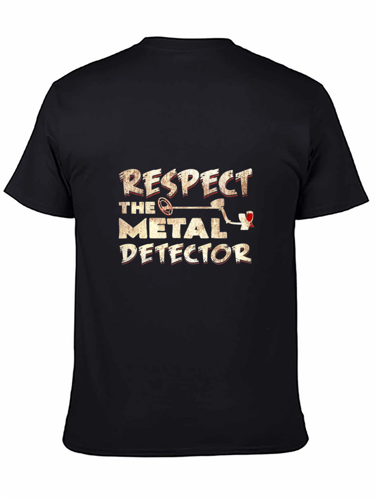Respect the Metal Detector Graphic Tee