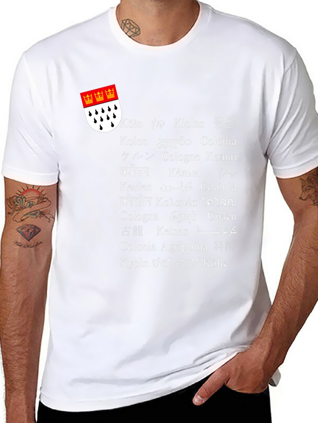 Cologne T-Shirt - Cities Around the World