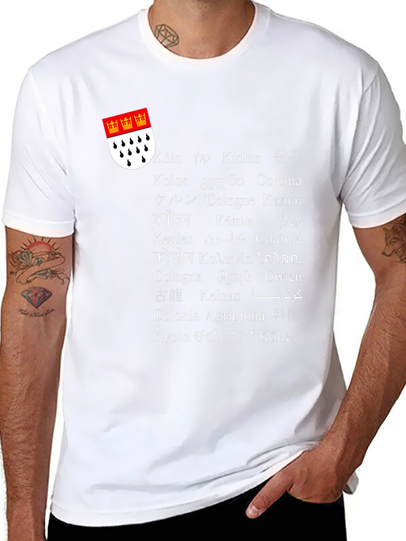 Cologne T-Shirt - Cities Around the World