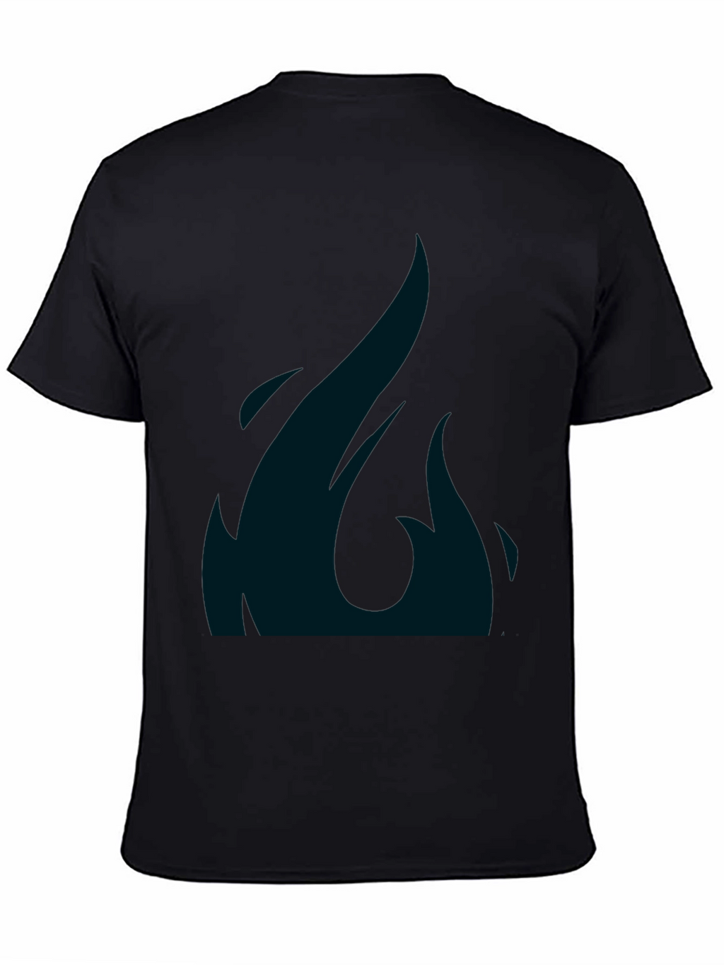 Mens Black T-Shirt with Graphic