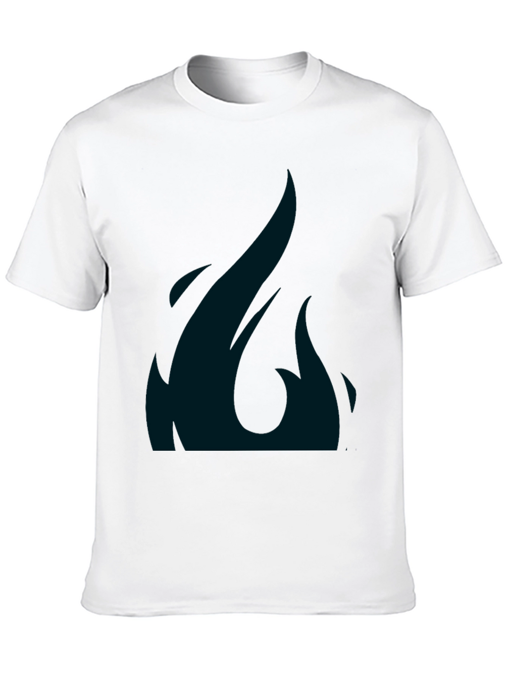 Mens Black T-Shirt with Graphic