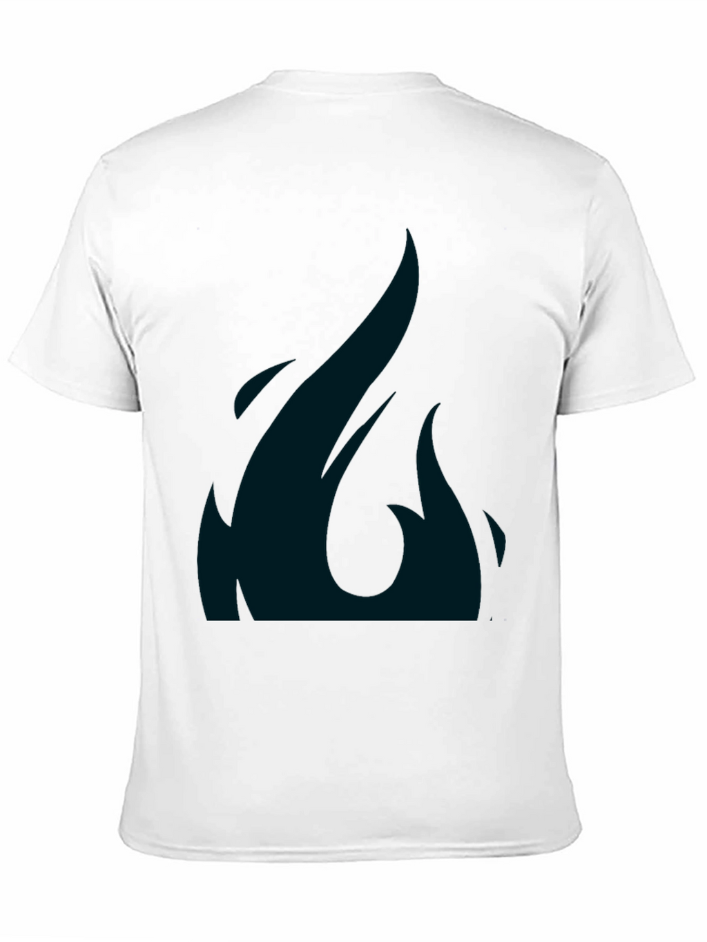 Mens Black T-Shirt with Graphic