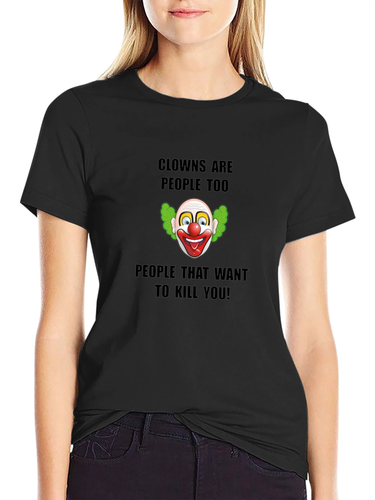 Clowns Are People Too Graphic T-Shirt