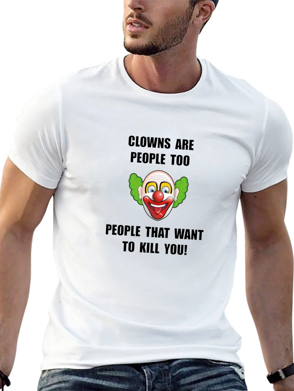 Clowns Are People Too Graphic T-Shirt