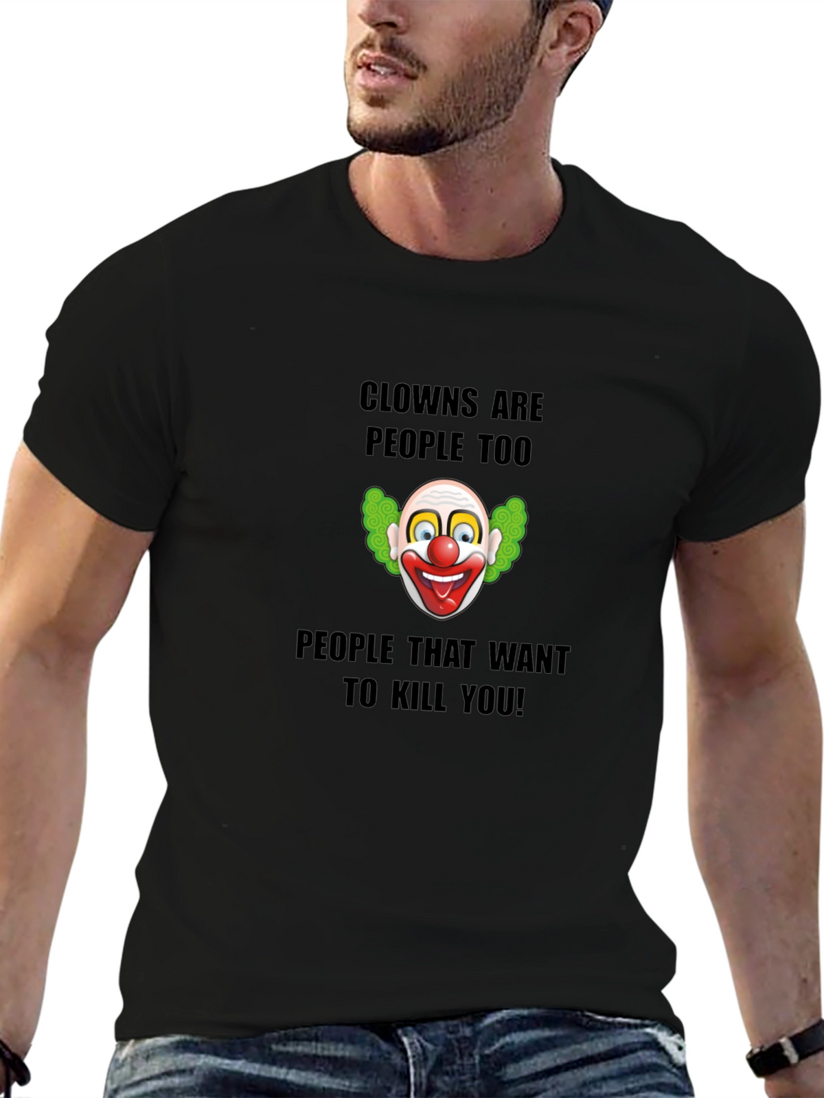 Clowns Are People Too Graphic T-Shirt