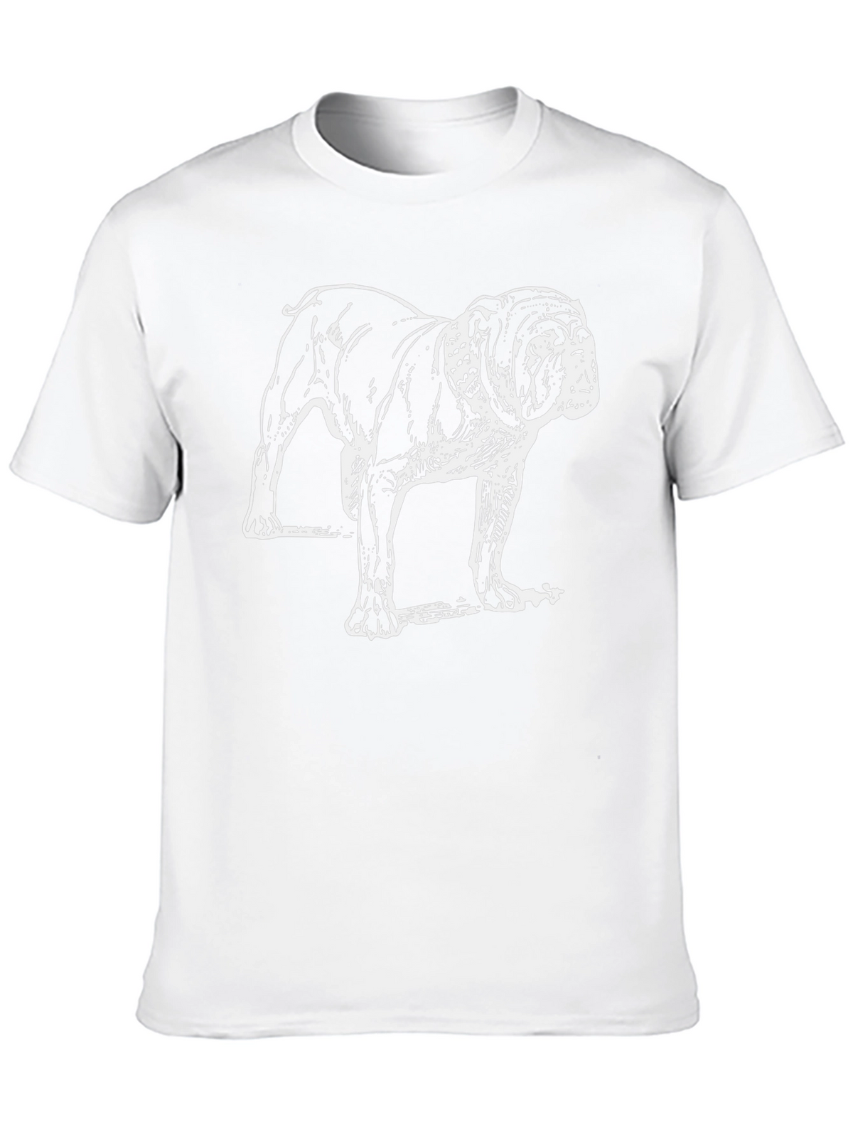 Bulldog Graphic Tee - Mens Black T-Shirt