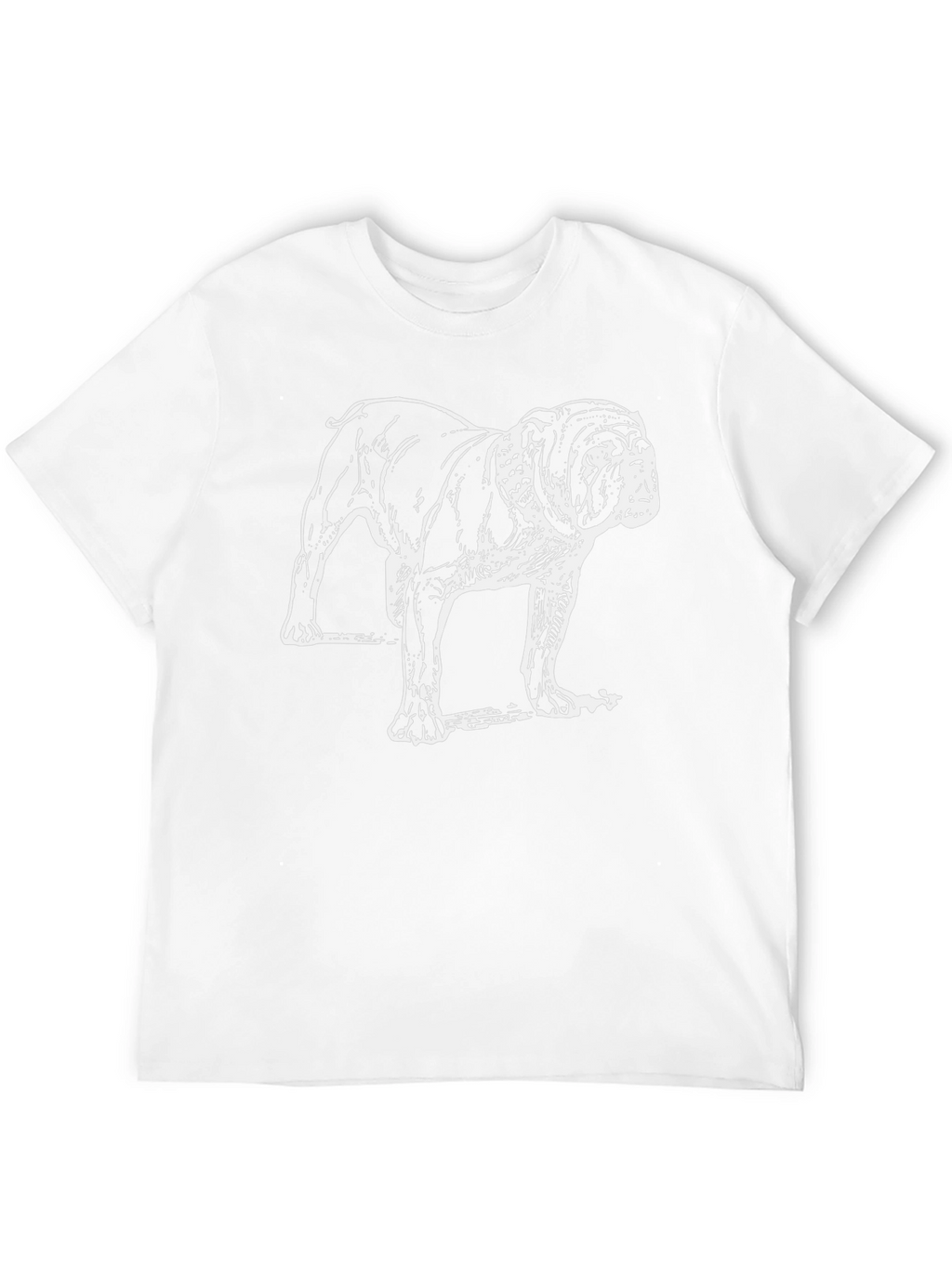 Bulldog Graphic Tee - Mens Black T-Shirt