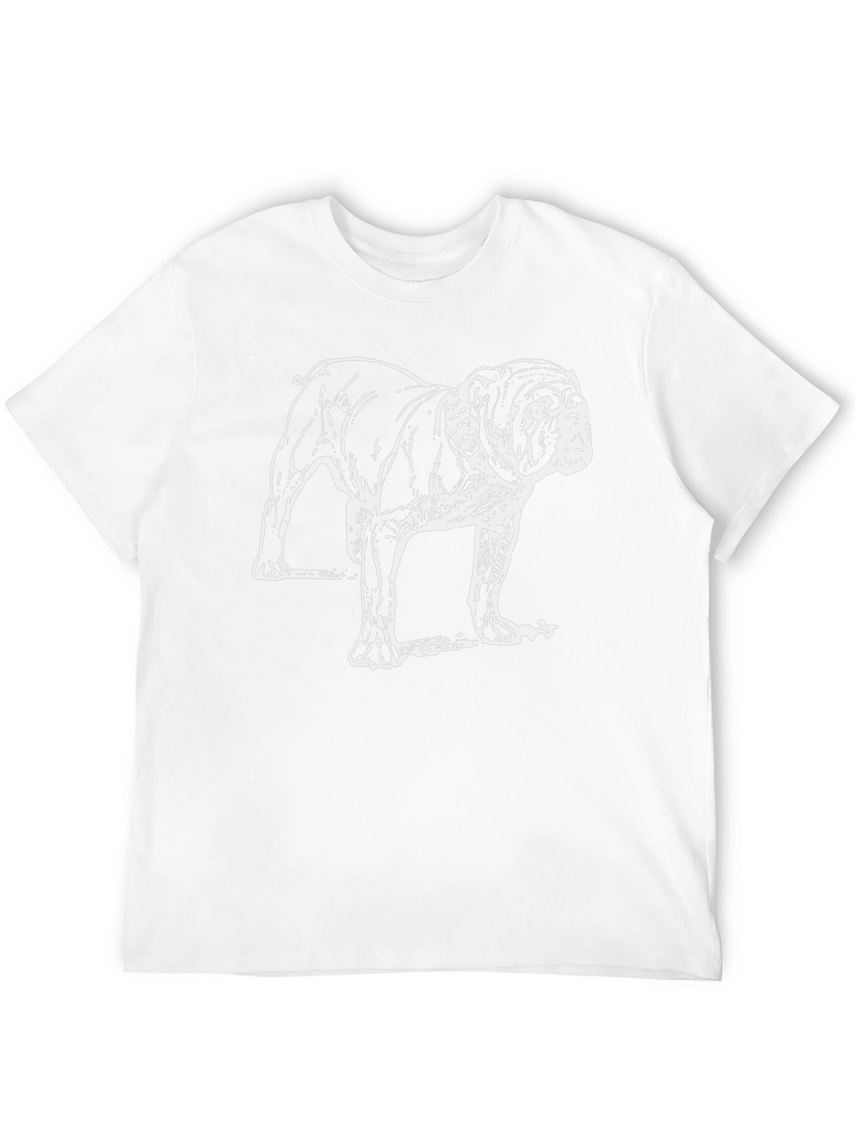 Bulldog Graphic Tee - Mens Black T-Shirt