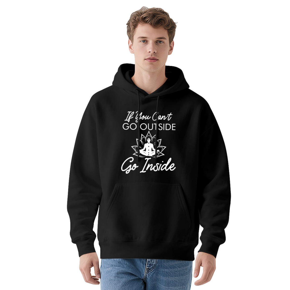Floral Design Hoodie