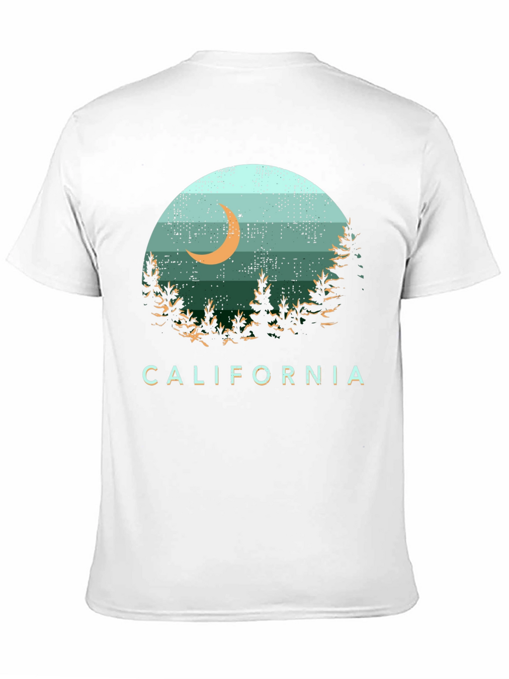 California Night Scene Graphic Tee