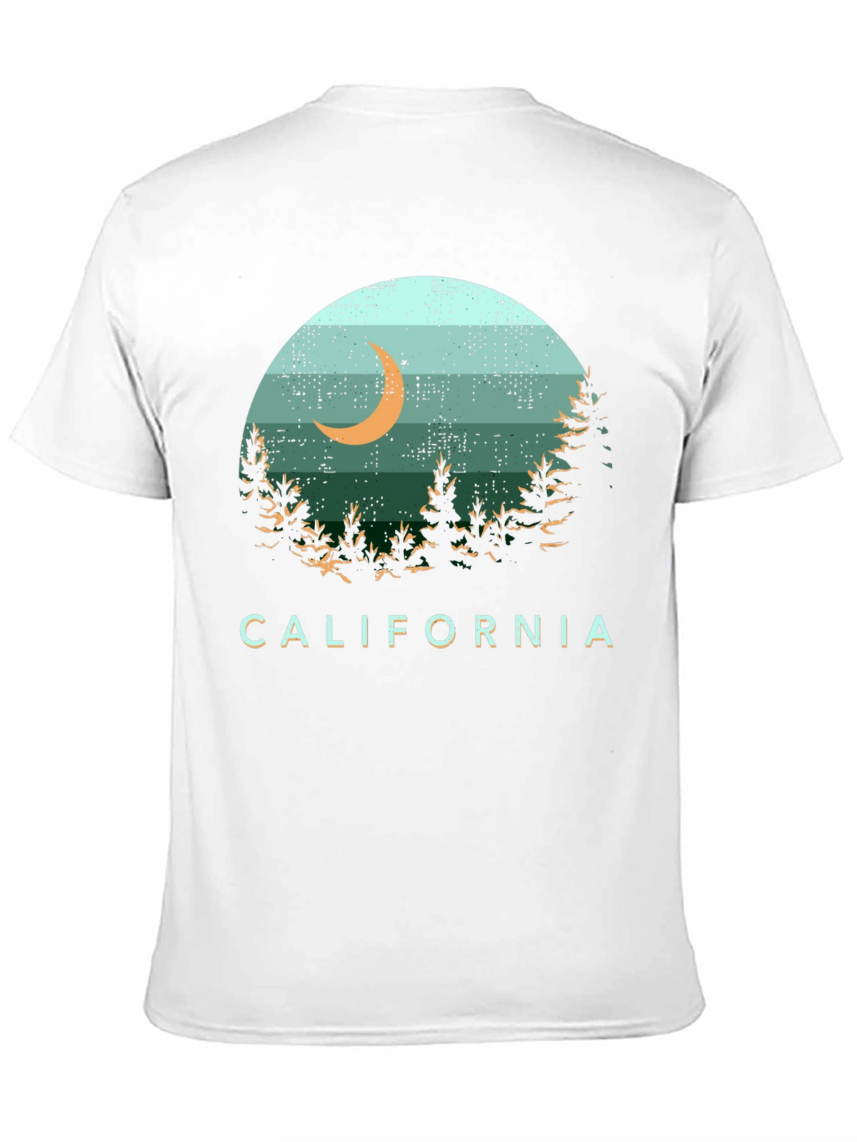California Night Scene Graphic Tee