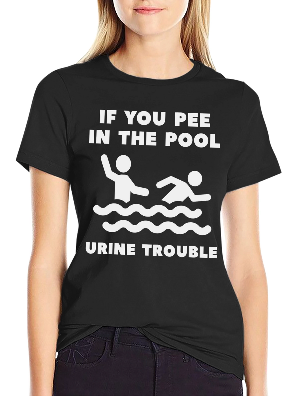 Funny Pool Pee T-Shirt - Urine Trouble