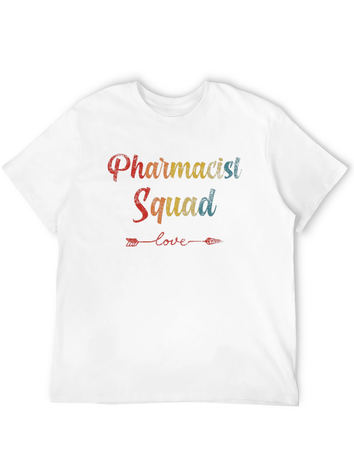 Pharmacist Squad Retro Graphic T-Shirt