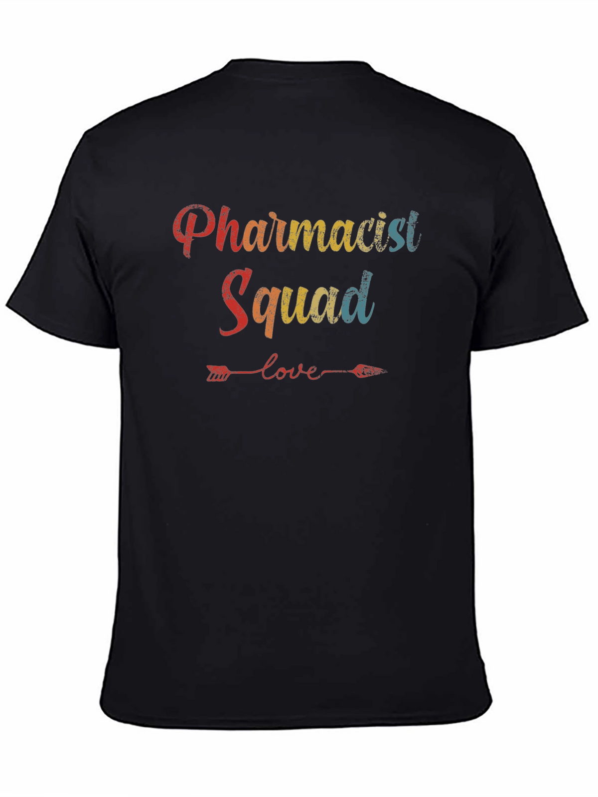 Pharmacist Squad Retro Graphic T-Shirt