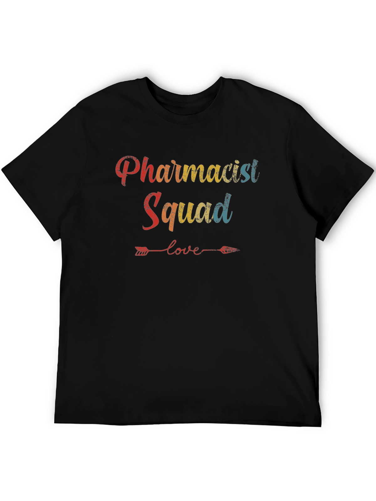 Pharmacist Squad Retro Graphic T-Shirt