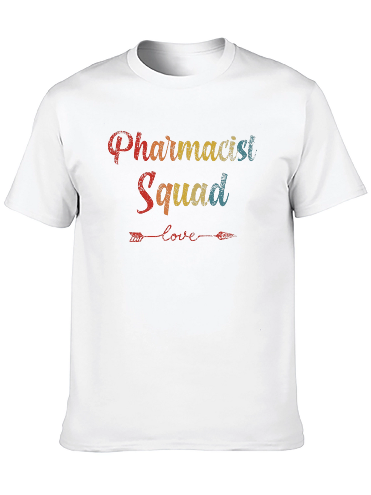 Pharmacist Squad Retro Graphic T-Shirt