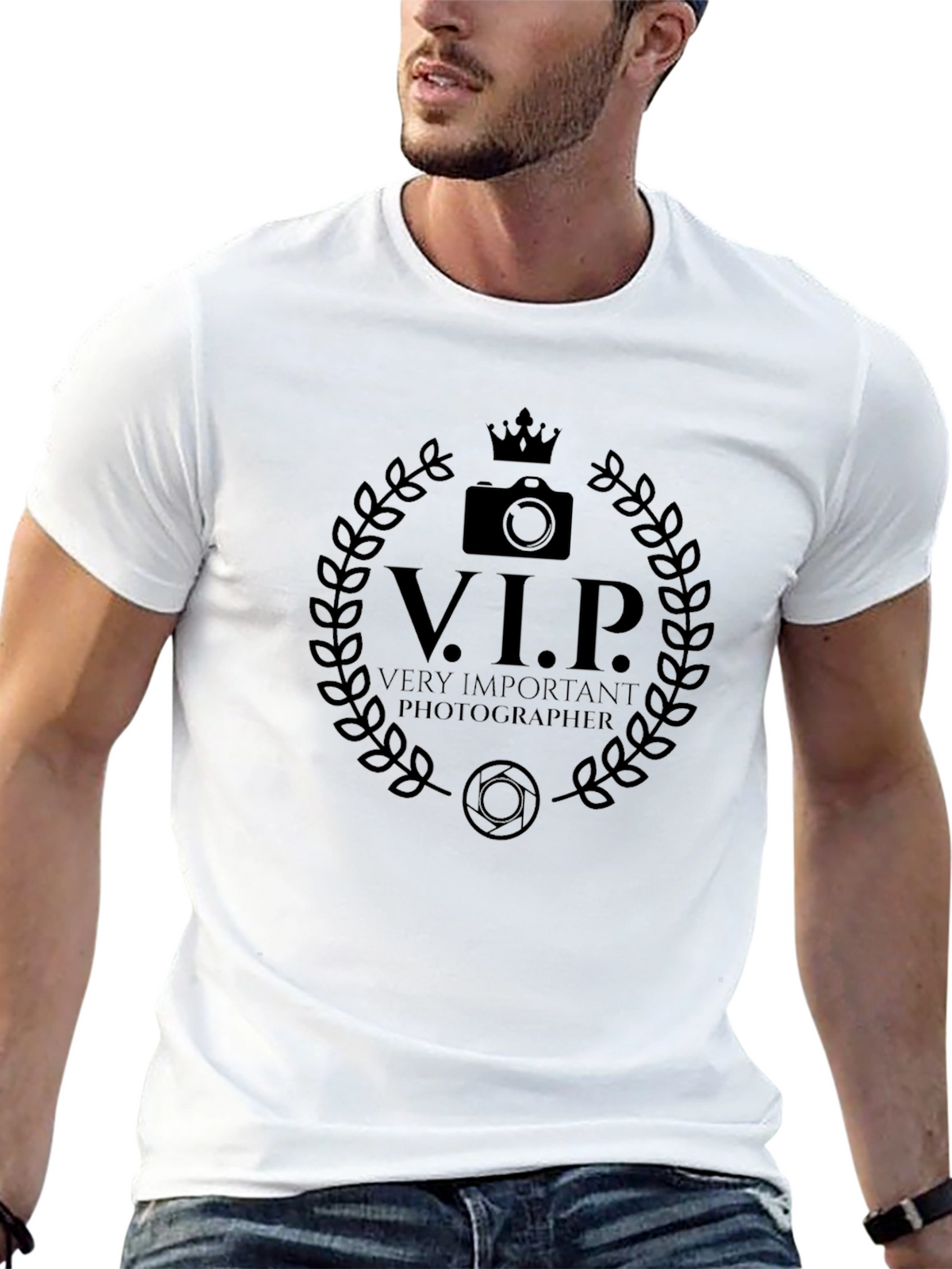 VIP Photographer Black T-Shirt