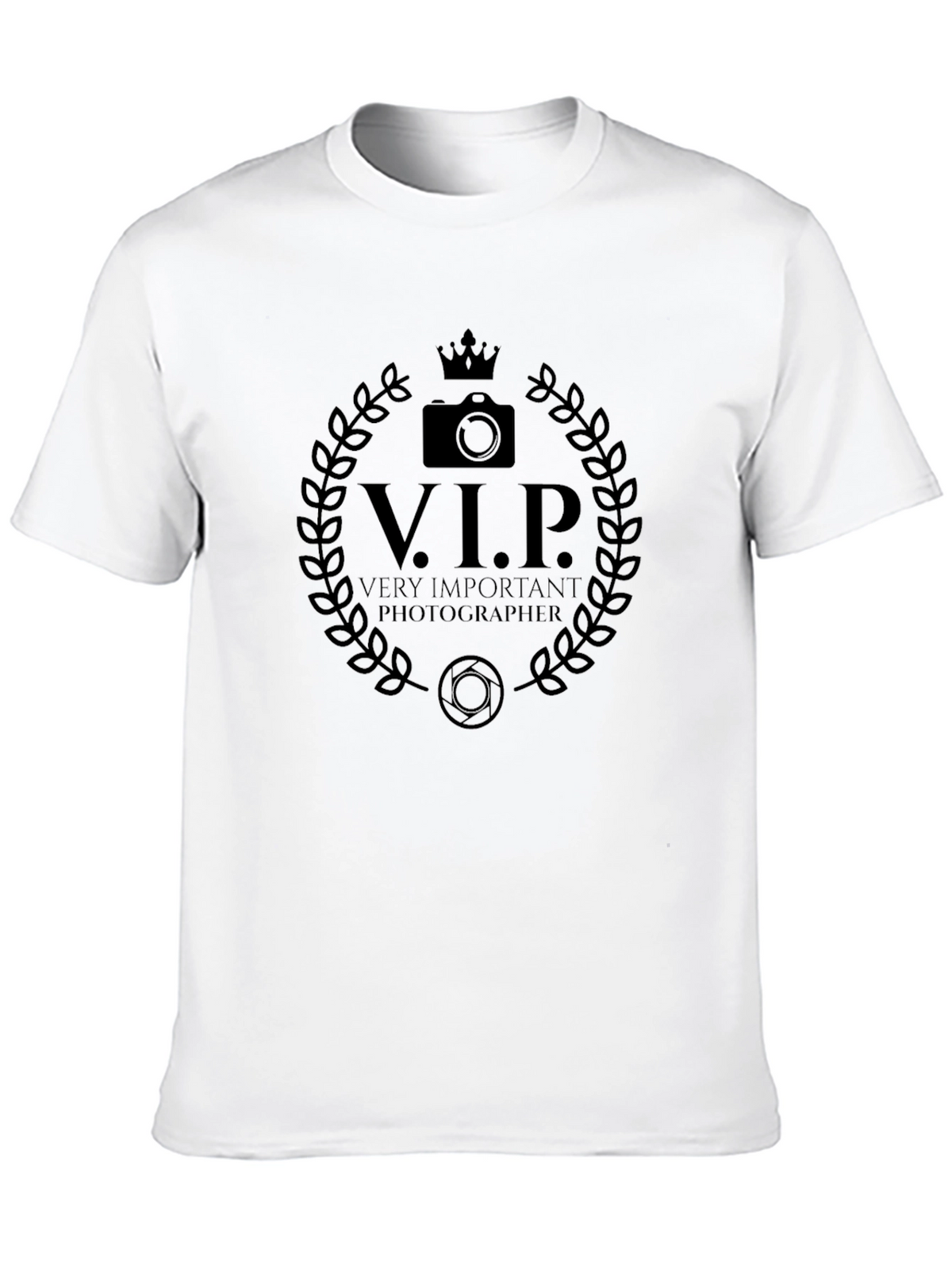 VIP Photographer Black T-Shirt