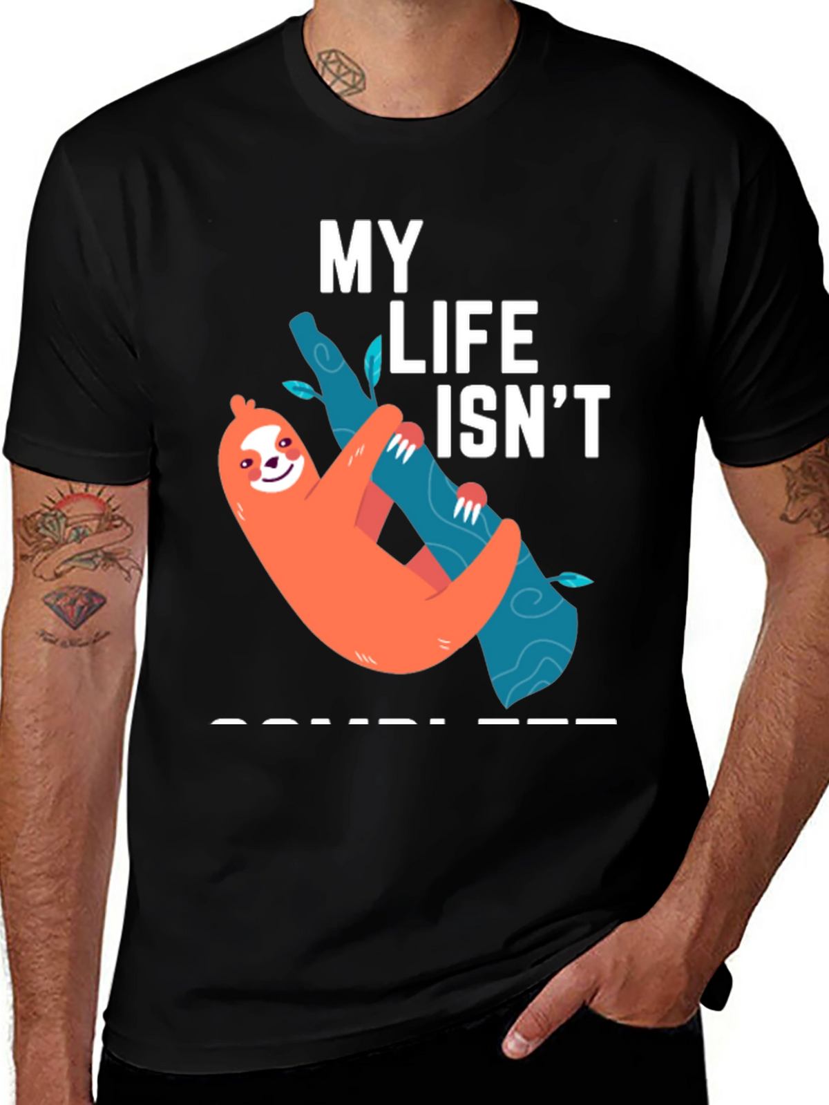 Funny Sloth Life T-Shirt