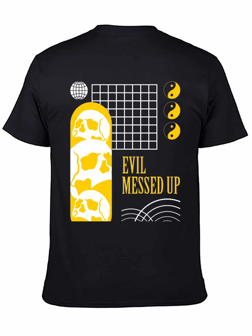 Evil Messed Up Graphic Tee