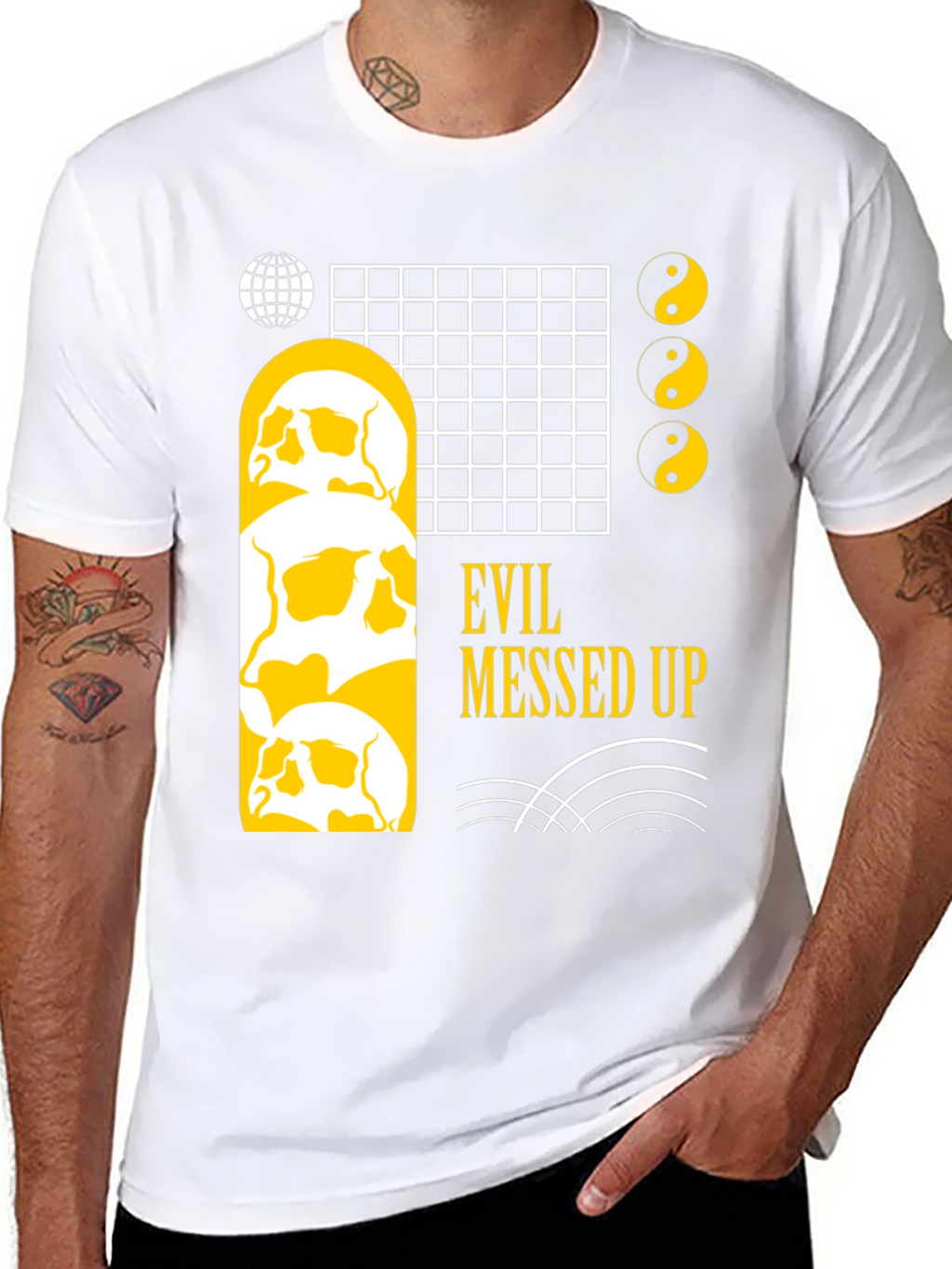 Evil Messed Up Graphic Tee