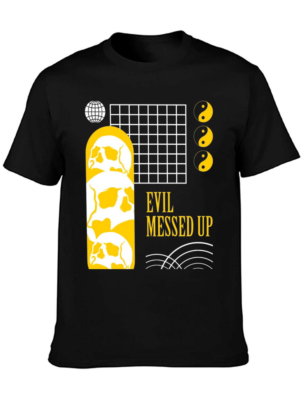 Evil Messed Up Graphic Tee