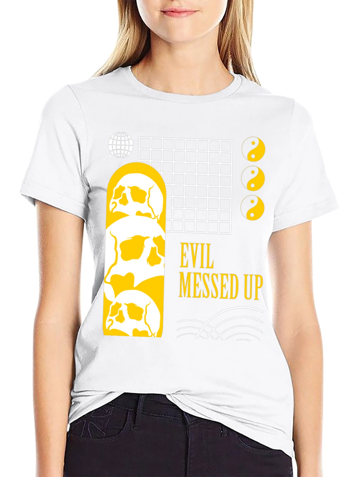 Evil Messed Up Graphic Tee