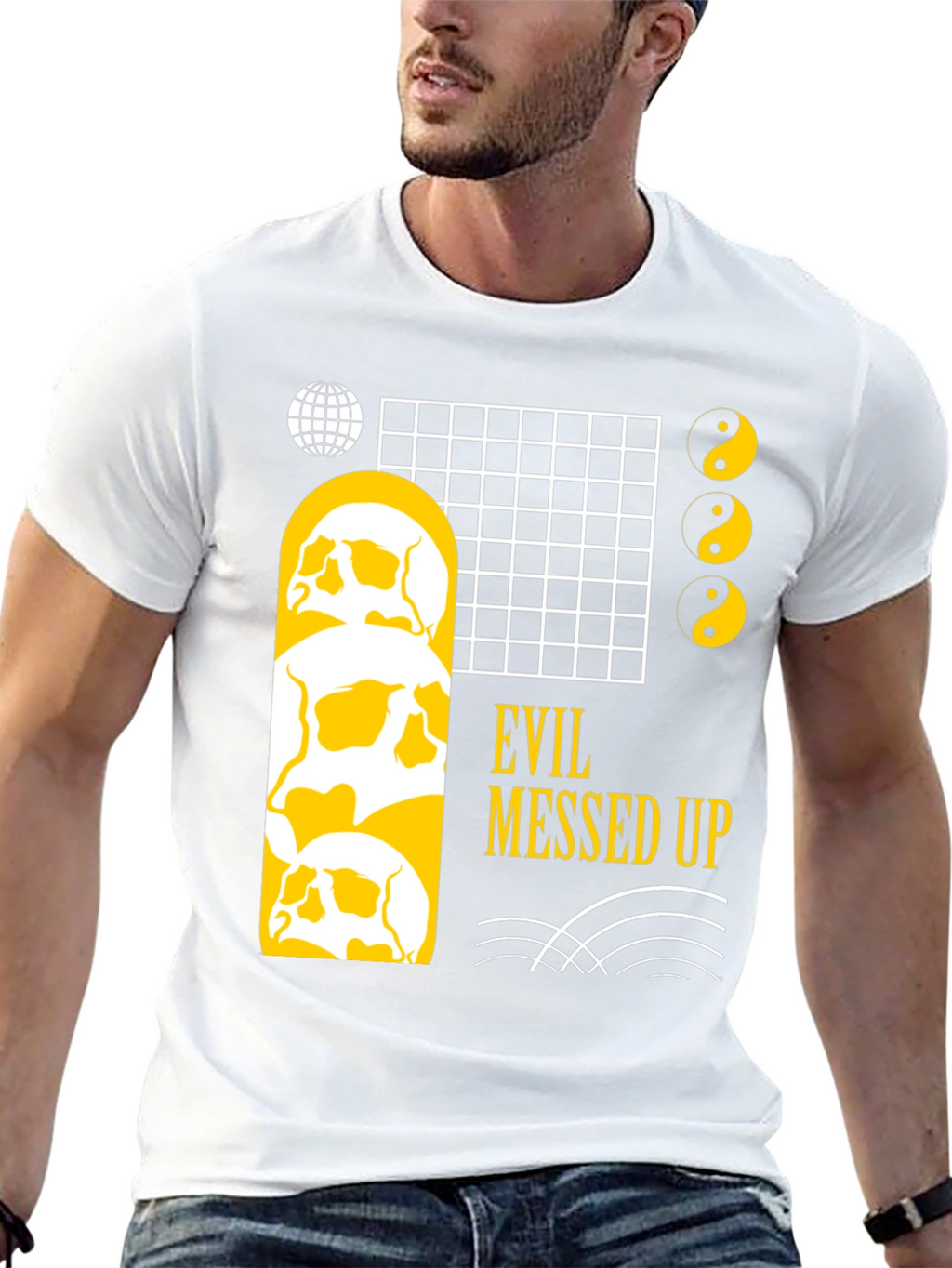 Evil Messed Up Graphic Tee