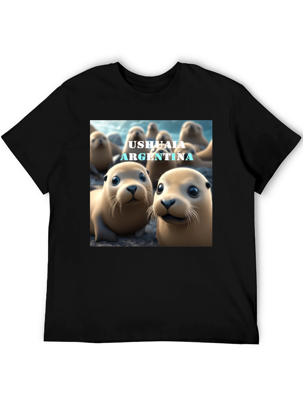 Ushuaia Argentina Seal T-Shirt