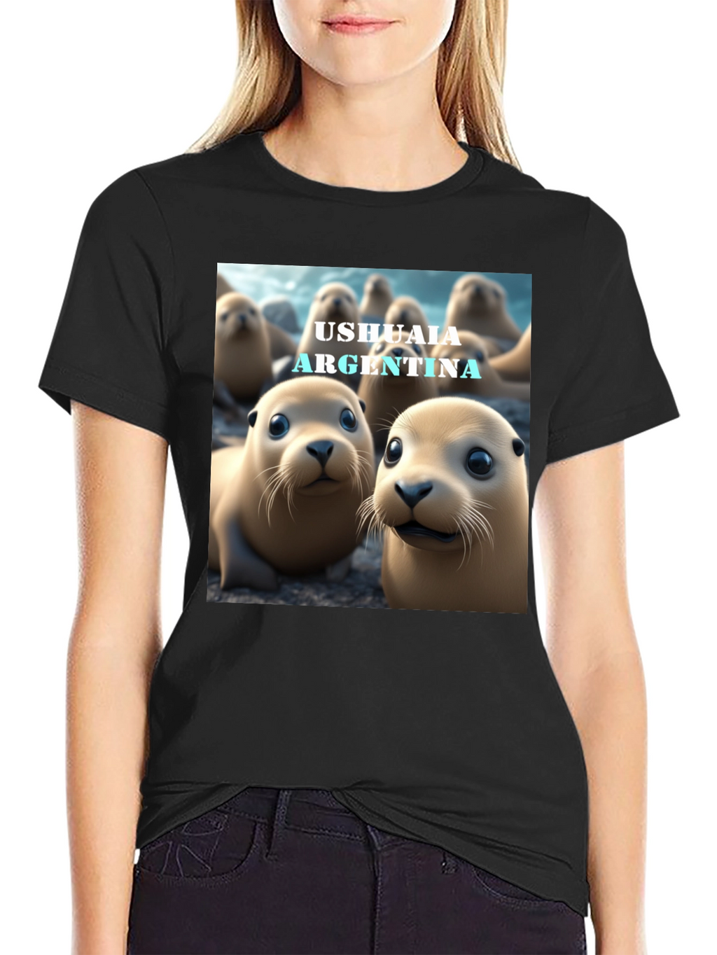 Ushuaia Argentina Seal T-Shirt