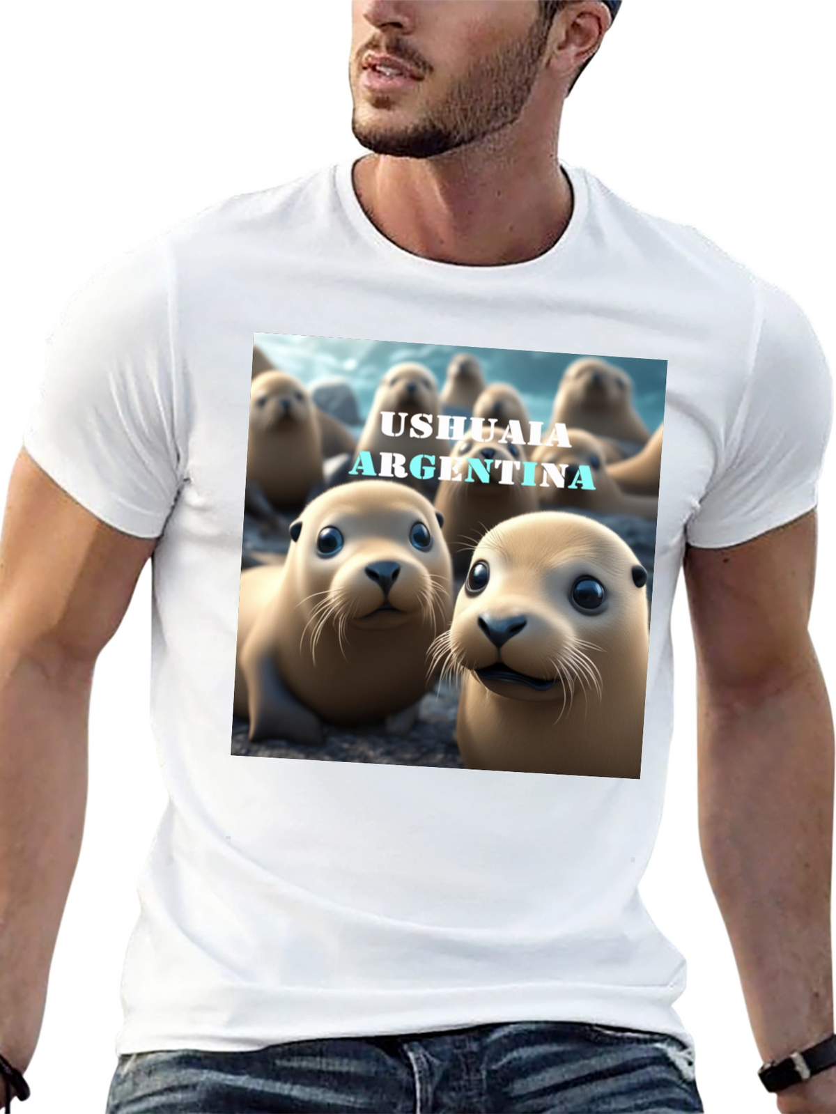 Ushuaia Argentina Seal T-Shirt