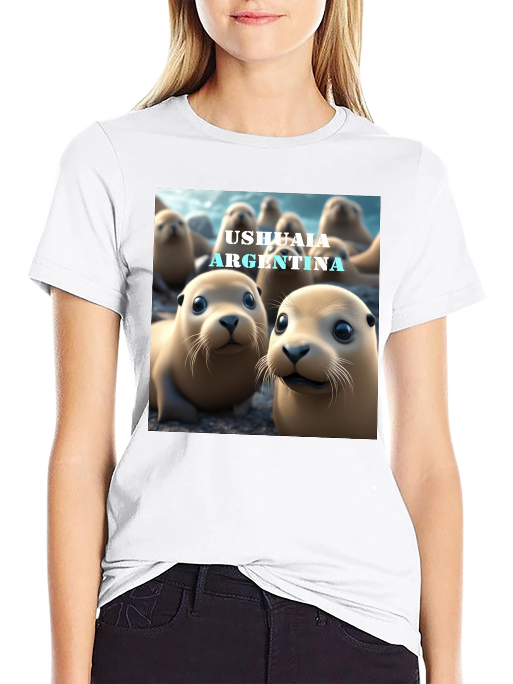 Ushuaia Argentina Seal T-Shirt