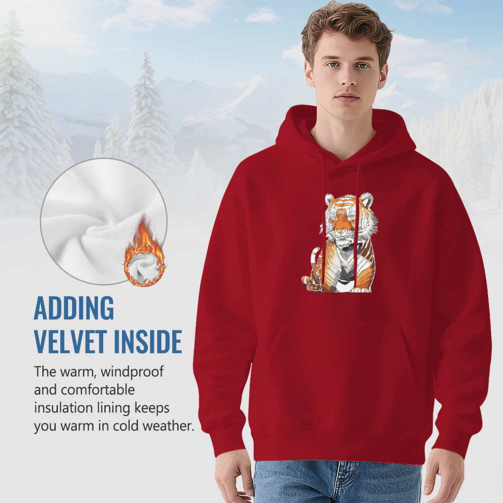 Fierce Tiger Graphic Pullover