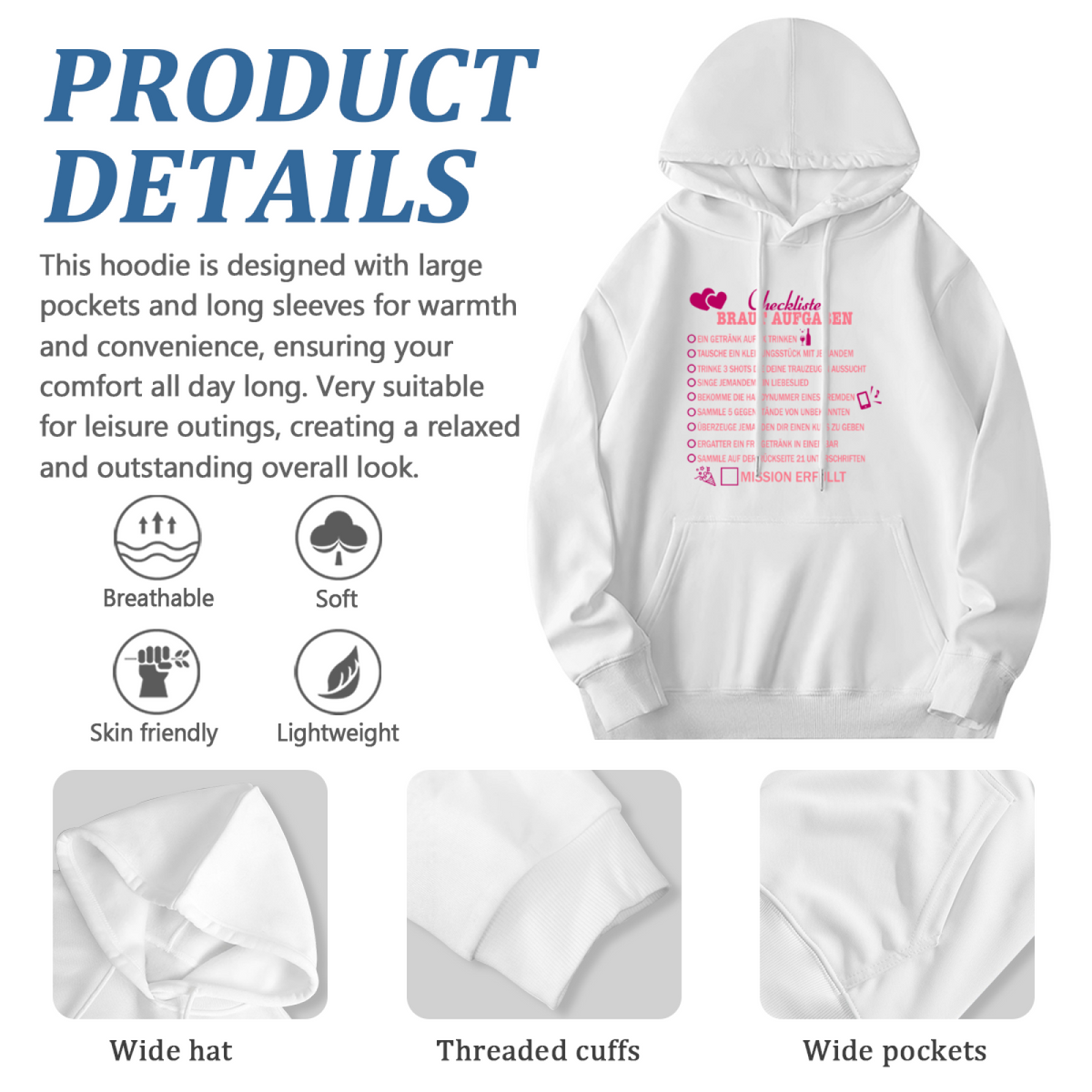 Bridal Party Hoodie