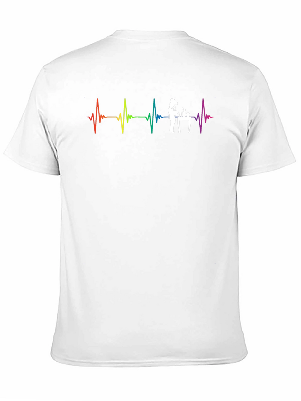 Heartbeat Chef T-Shirt - Culinary Passion Tee