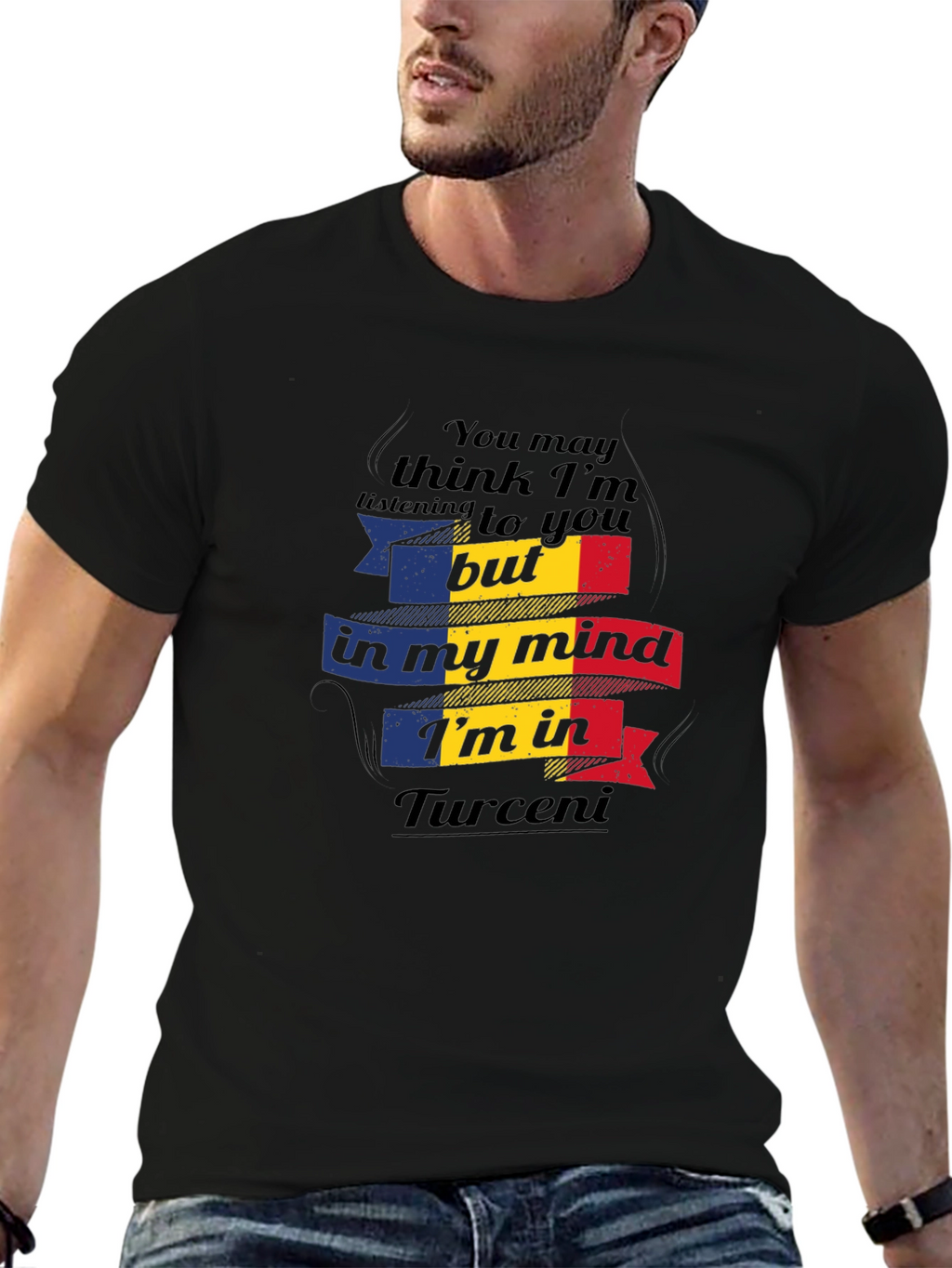 Turceni Mind T-Shirt - Novelty Flag Tee