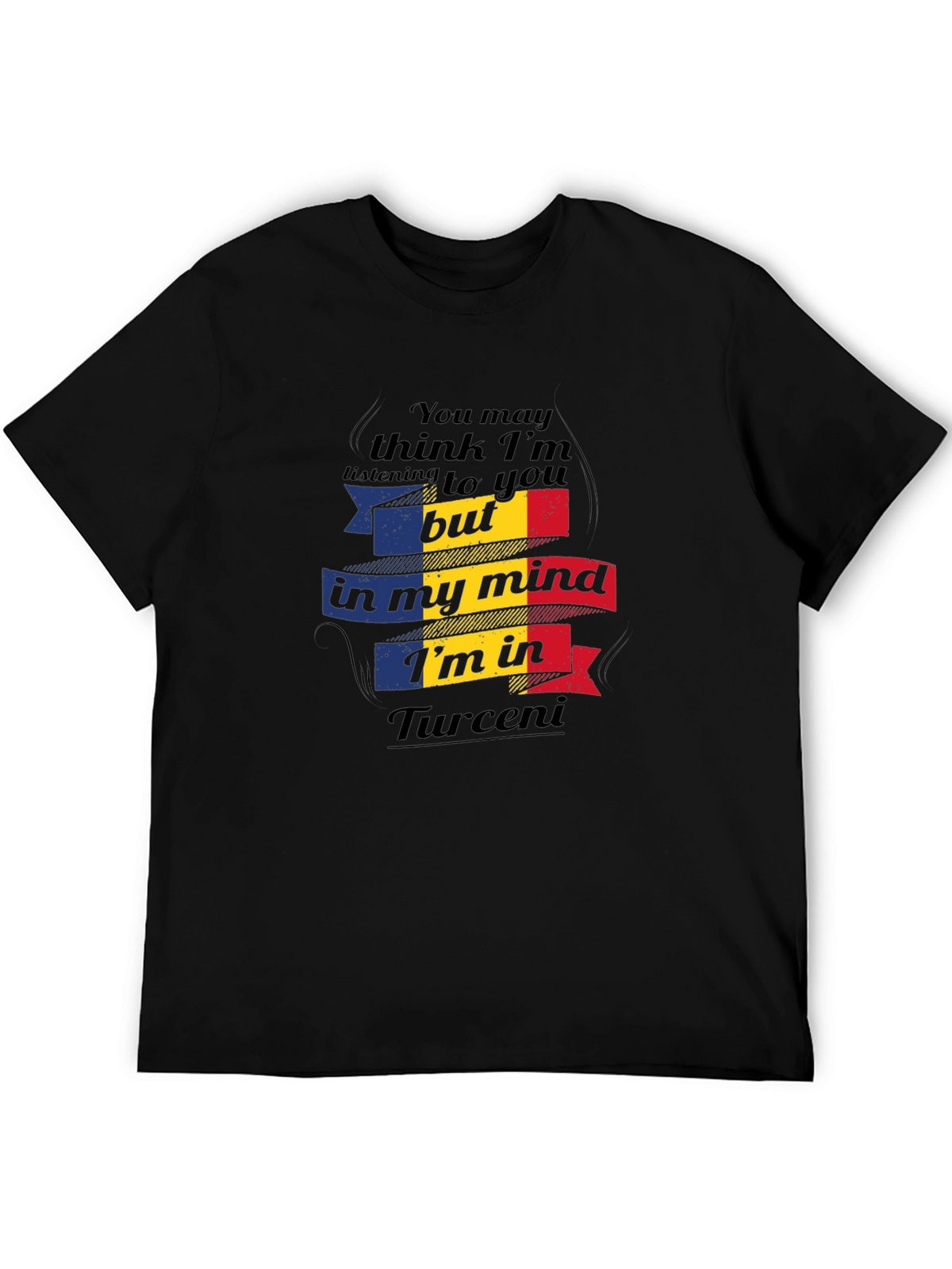 Turceni Mind T-Shirt - Novelty Flag Tee