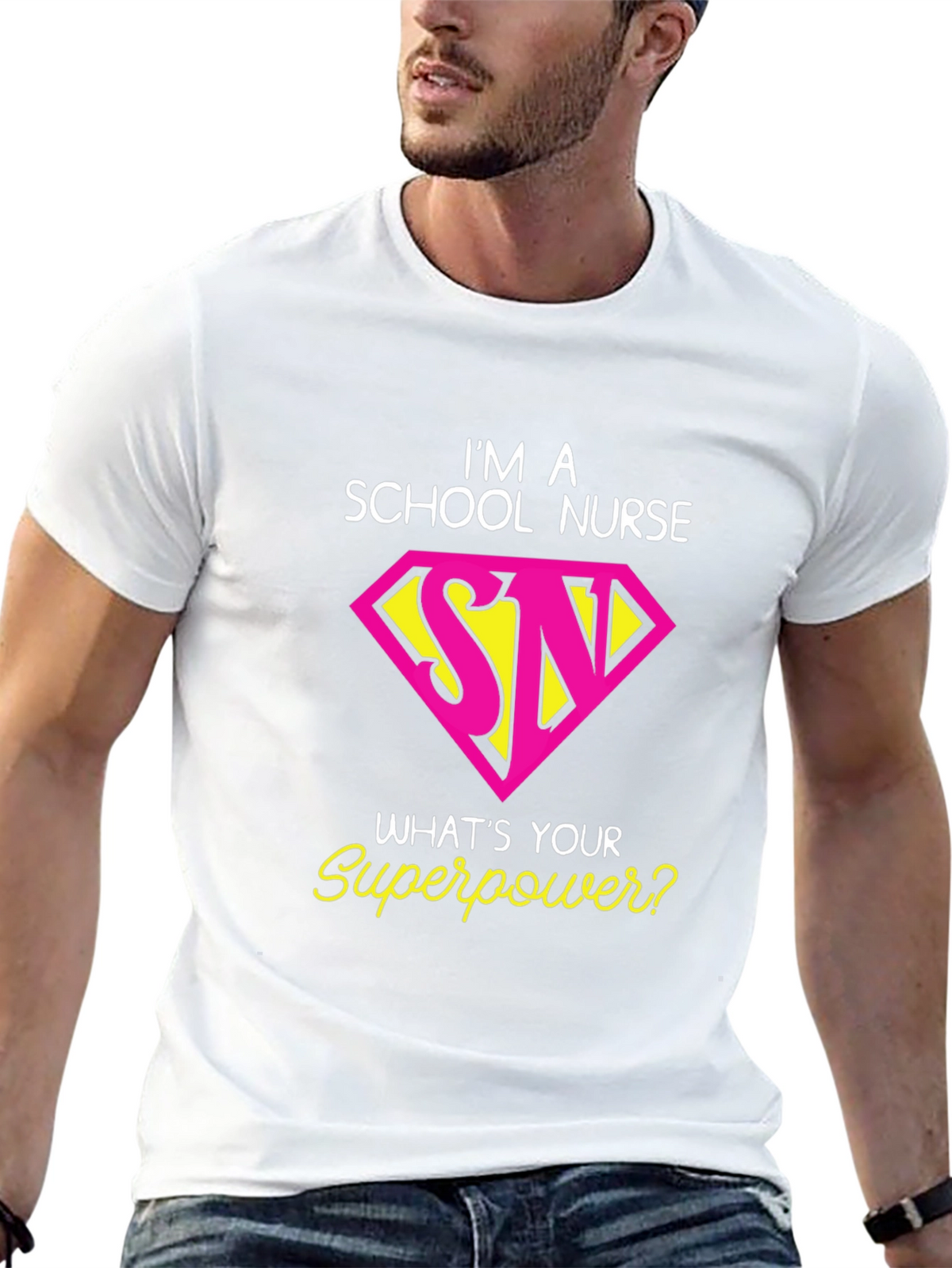 School Nurse Superpower T-Shirt