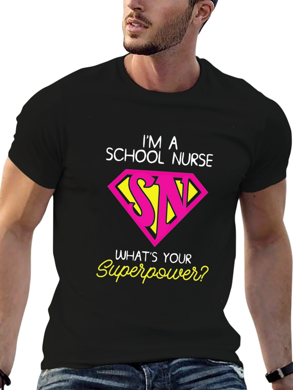 School Nurse Superpower T-Shirt