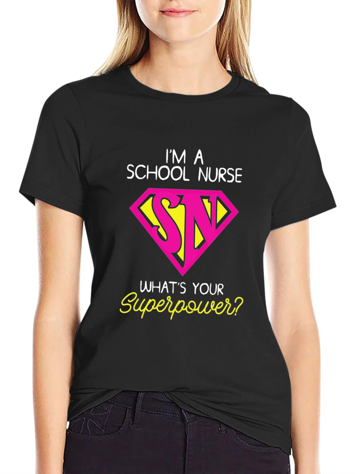 School Nurse Superpower T-Shirt