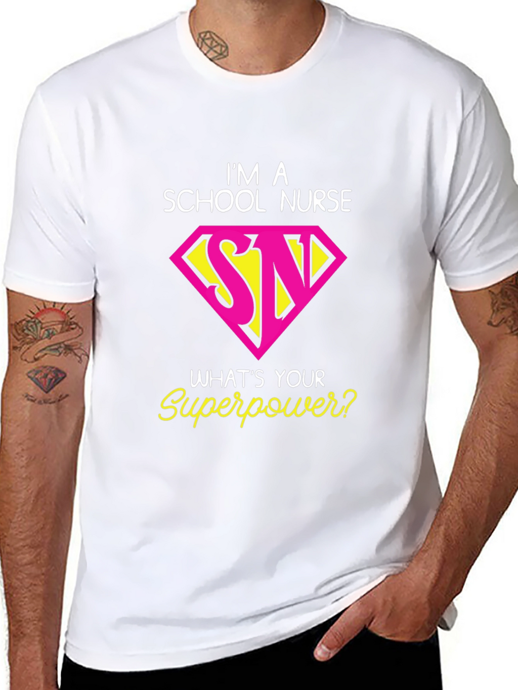 School Nurse Superpower T-Shirt