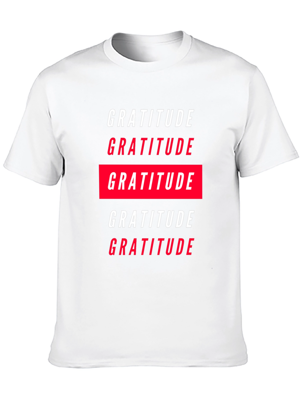 Gratitude Graphic Tee - Black