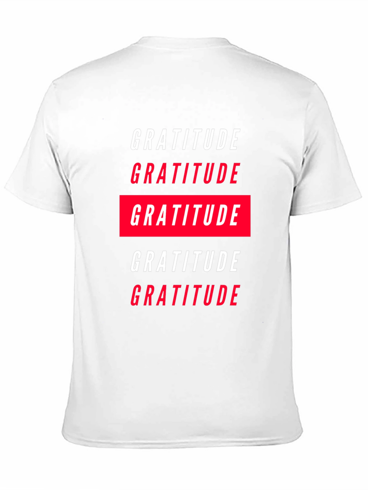 Gratitude Graphic Tee - Black