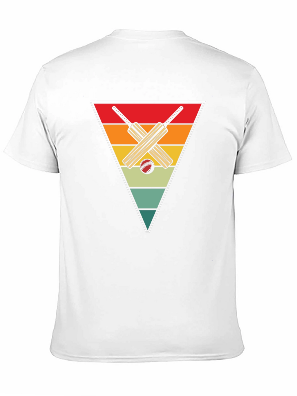 Retro Cricket Bats Graphic Tee
