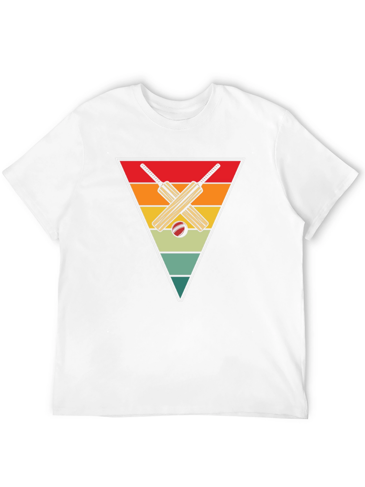 Retro Cricket Bats Graphic Tee